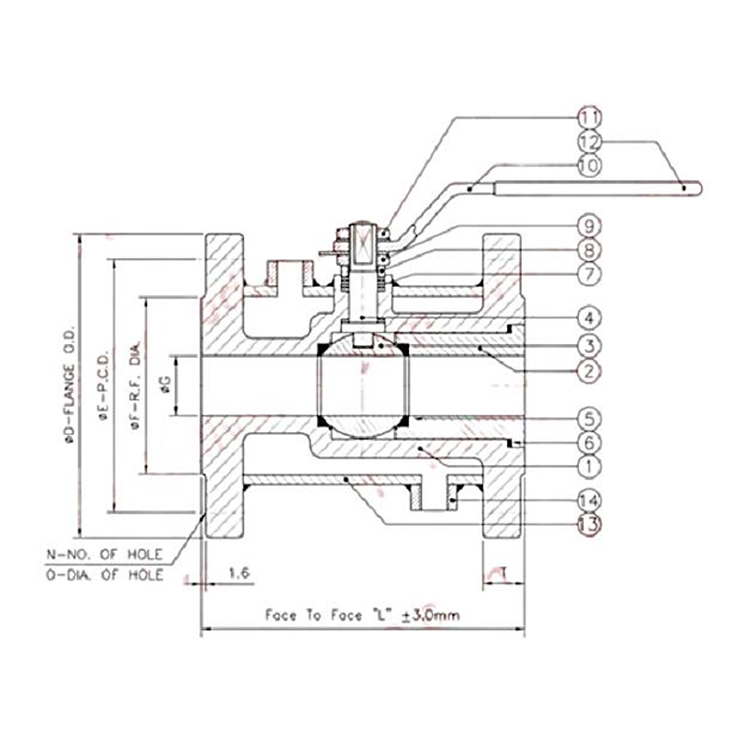 Flush Bottom Ball Valve