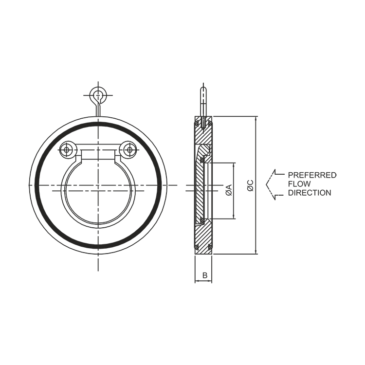 Wafer Check Valve